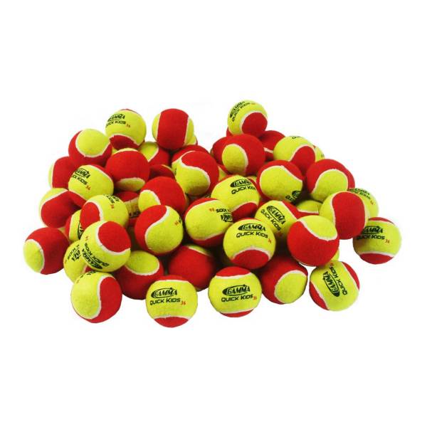 GAMMA Quick Kids 36' Tennis Balls - 60 Ball Pack product image