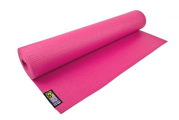 GoFit 3 mm Yoga Mat with Posture Poster