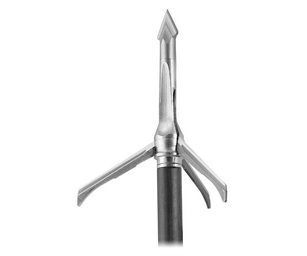 Grim Reaper Razorcut Crossbow 3-Blade Mechanical Broadheads - 125 GR, 3 Pack