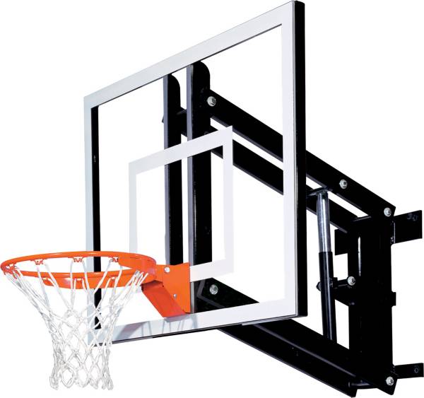 Goalsetter 48” Adjustable Glass Backboard and HD Breakaway Rim