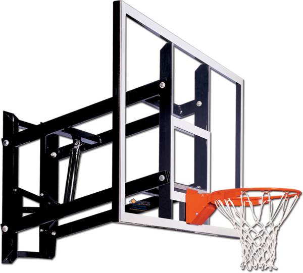 Goalsetter 60” Adjustable Glass Backboard and HD Breakaway Rim
