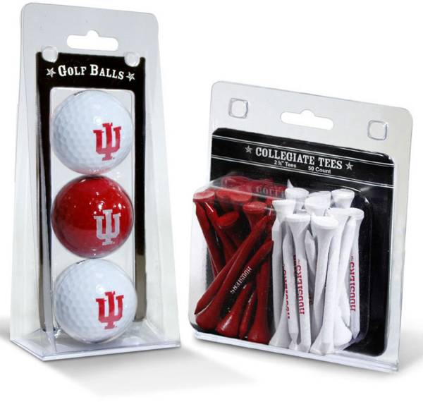 Team Golf Indiana Hoosiers Golf Ball and Tee Set