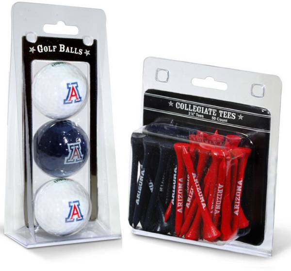 Team Golf Arizona Wildcats Golf Ball and Tee Set