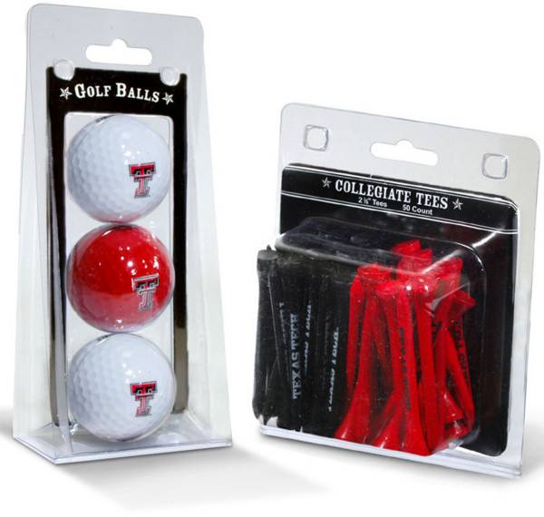 Team Golf Texas Tech Red Raiders Golf Ball and Tee Set product image