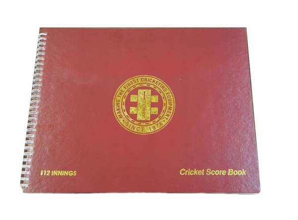 Gray Nicolls Cricket Landscape Score Book