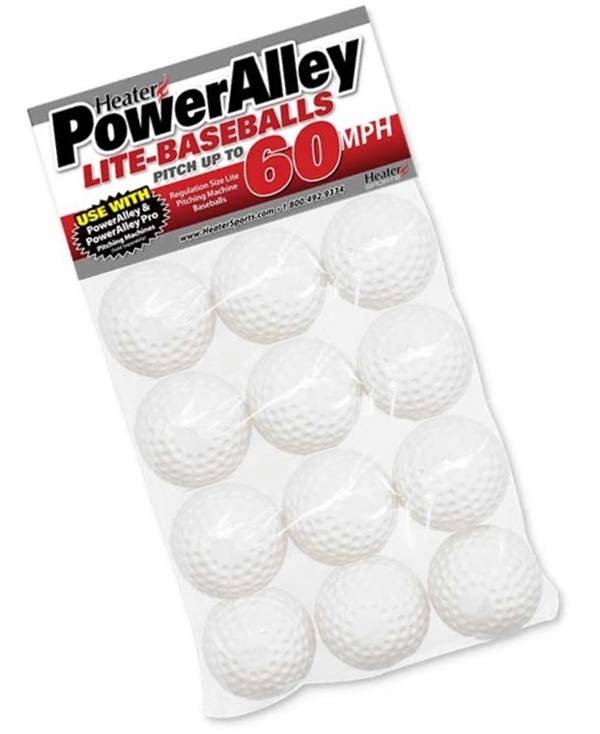 Heater Slider Pitching Machine Lite-Balls - 12 Pack