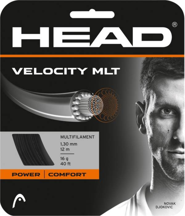 HEAD Velocity MLT Tennis Racket String 40' Set Multifilament Racquet String 