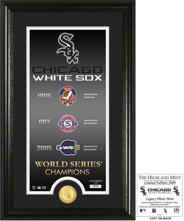 Highland Mint Chicago White Sox 'Legacy' Supreme Bronze Coin Photo Mint