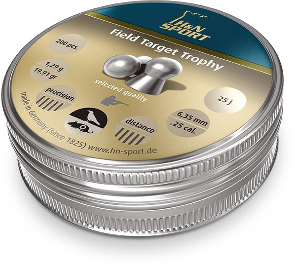 H&N Field Target Trophy Pellets - .25 Cal