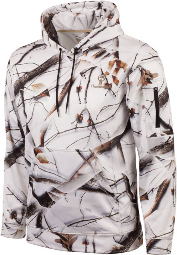 Huntworth Men's Performance Fleece Camo Hoodie