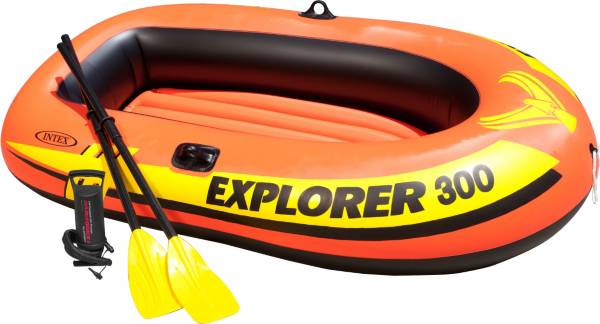 Intex Explorer 300 Inflatable Boat Package product image