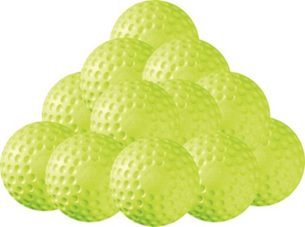 Jugs 12" Sting-Free Dimpled Softballs - 12 Pack