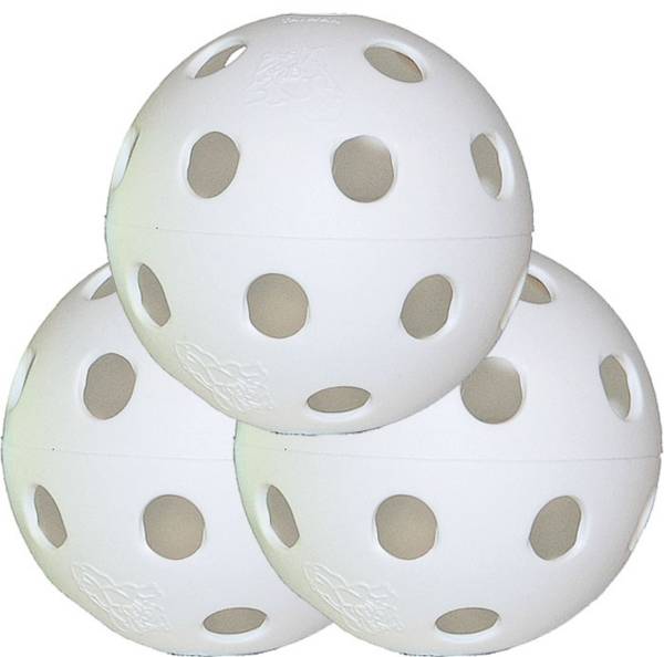 Jugs Bulldog White Poly Training Baseballs - 100 Pack