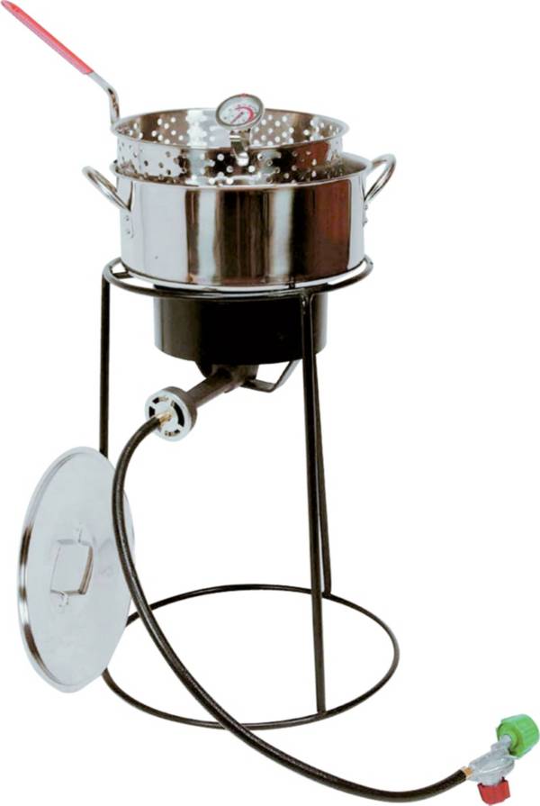 King Kooker 20” Fish Fryer Package with 10 Quart Stainless Steel Pot