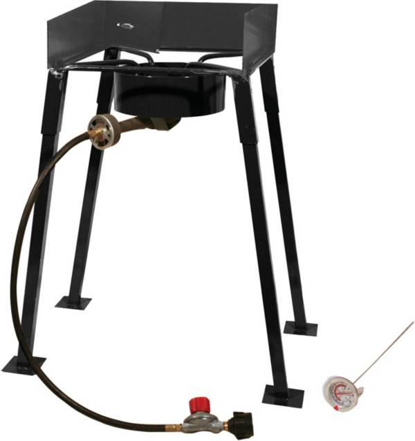 King Kooker 25” Rectangular Single Burner Camp Stove Package