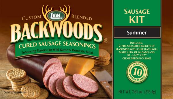 LEM Custom-Blended Backwoods Cured Summer Sausage Kit