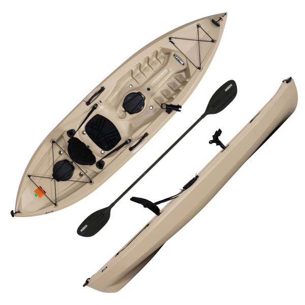 Lifetime Tamarack Muskie 100 Angler Kayak with Paddle