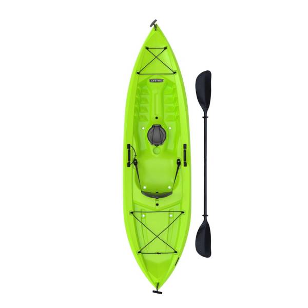 Lifetime Tioga 120 Angler Kayak with Paddle