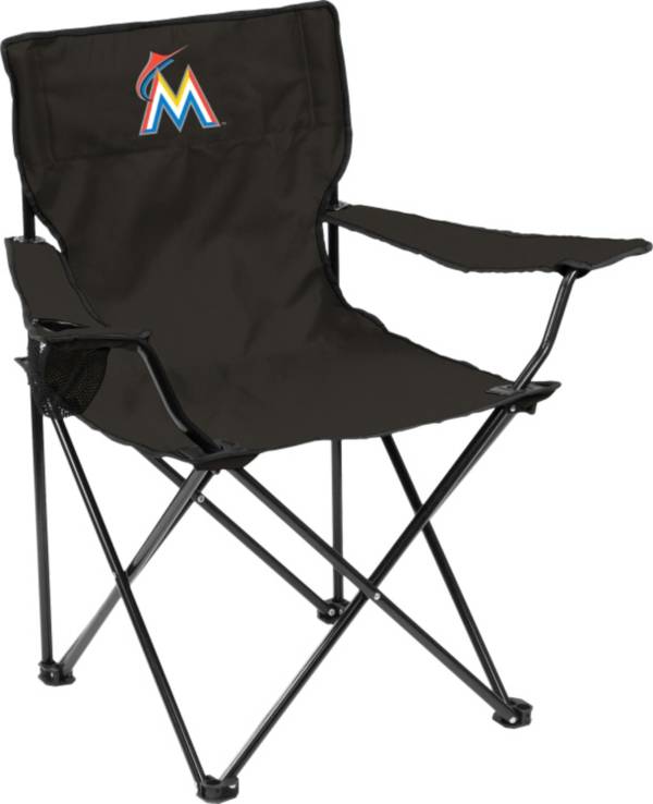 Miami Marlins Team-Colored Canvas Chair