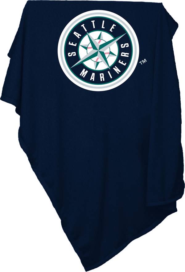 Logo Seattle Mariners 54'' x 84'' Sweatshirt Blanket