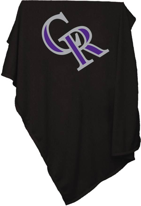 Logo Colorado Rockies 54'' x 84'' Sweatshirt Blanket