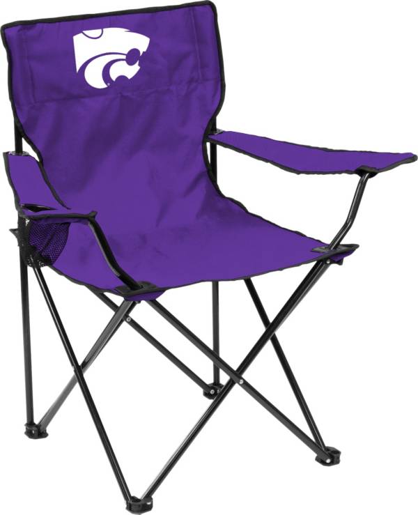 Kansas State Wildcats Team-Colored Canvas Chair