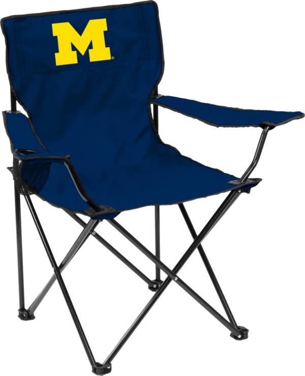 Michigan Wolverines Team-Colored Canvas Chair