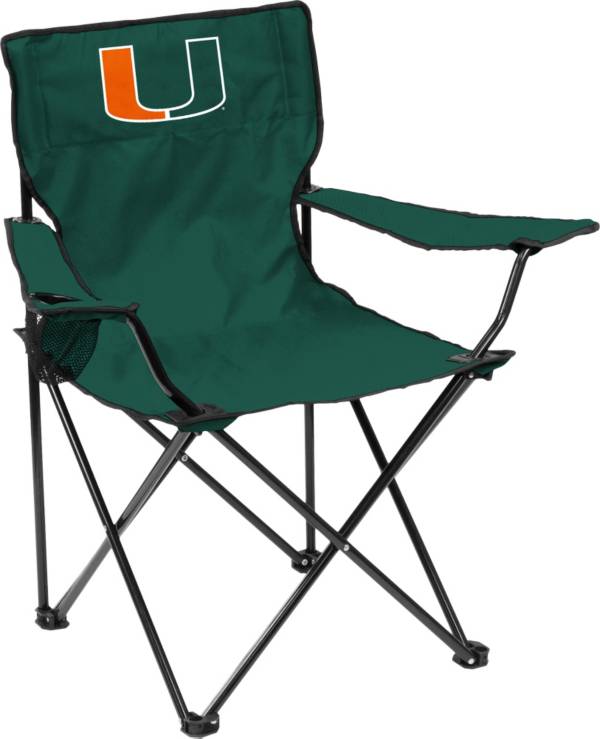 Miami Hurricanes Team-Colored Canvas Chair