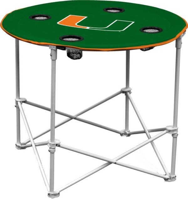 Miami Hurricanes Portable Round Table product image