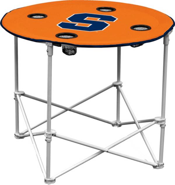 Syracuse Orange Portable Round Table