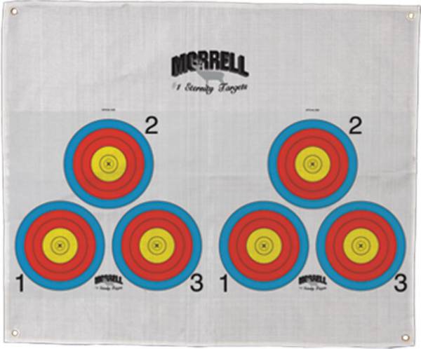 Morrell 3-Spot Archery Target Face