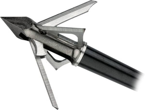 Muzzy Trocar HBX 4-Blade Hybrid Crossbow Broadhead – 100 Grain