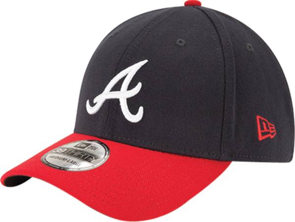 New Era Men's Atlanta Braves 39Thirty Classic Navy Stretch Fit Hat product image
