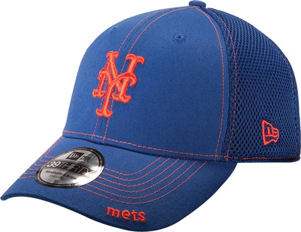 New Era Men's New York Mets 39Thirty Neo Royal Stretch Fit Hat