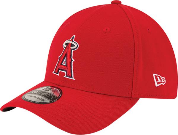New Era Men's Los Angeles Angels 39Thirty Classic Red Stretch Fit Hat