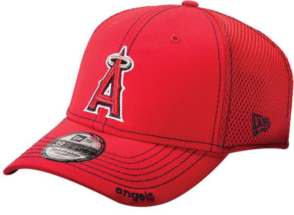 New Era Men's Los Angeles Angels 39Thirty Red Neo Stretch Fit Hat