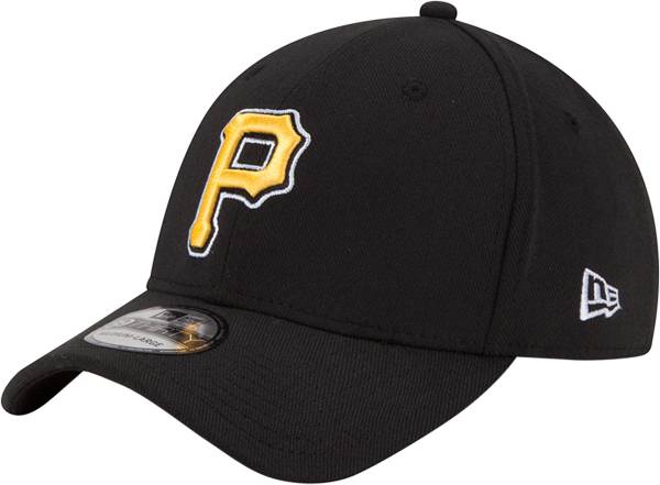 New Era Men's Pittsburgh Pirates 39Thirty Classic Black Stretch Fit Hat