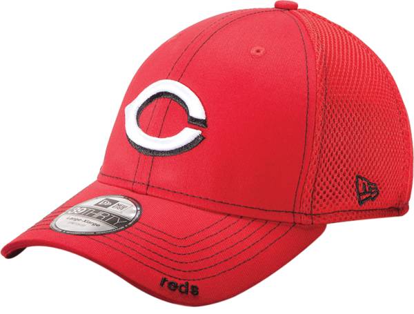 New Era Men's Cincinnati Reds 39Thirty Neo Red Stretch Fit Hat