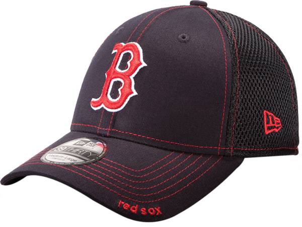 New Era Men's Boston Red Sox 39Thirty Neo Navy Stretch Fit Hat