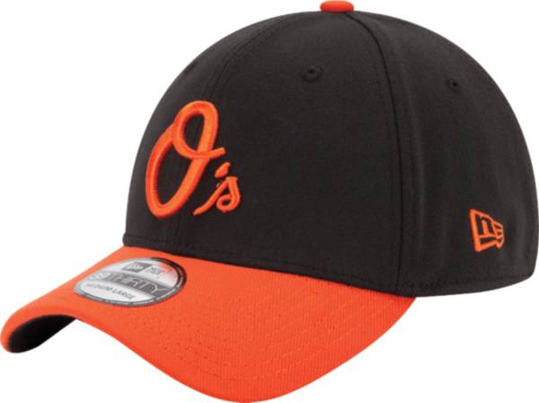 New Era Men's Baltimore Orioles 39Thirty Classic Black Stretch Fit Hat
