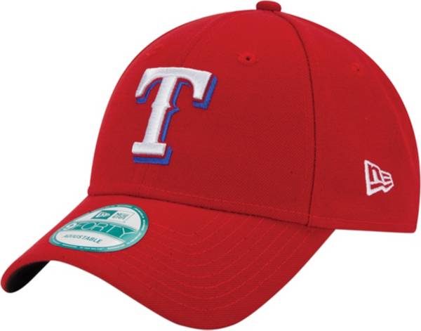 New Era Men's Texas Rangers 9Forty Red Adjustable Hat