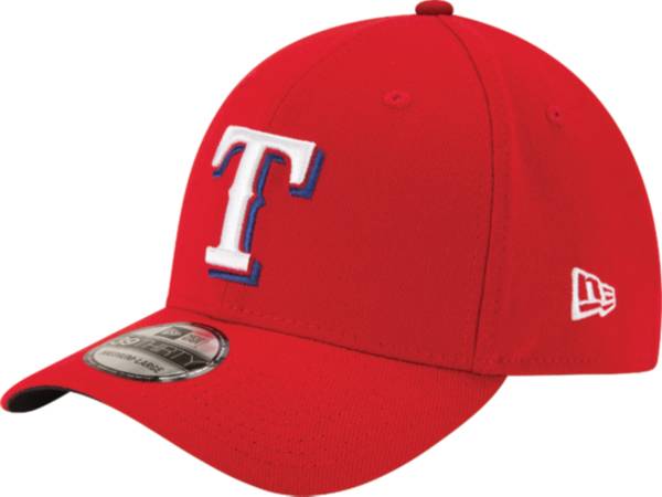 New Era Men's Texas Rangers 39Thirty Classic Red Stretch Fit Hat