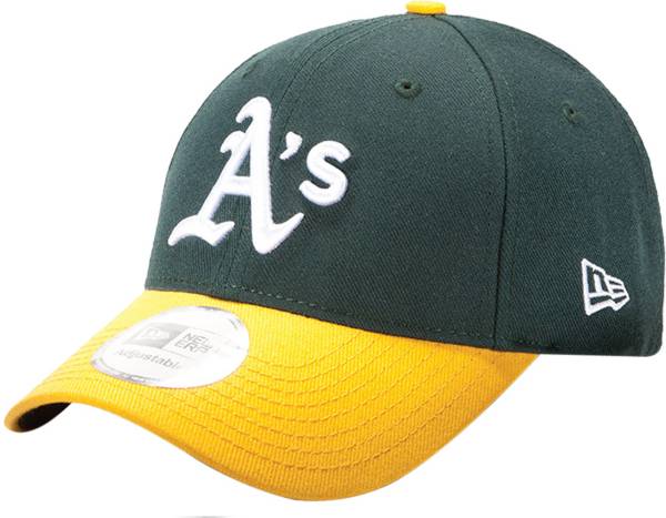 New Era Men's Oakland Athletics 9Forty Pinch Hitter Green Adjustable Hat