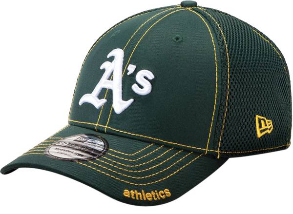 New Era Men's Oakland Athletics 39Thirty Green Neo Stretch Fit Hat