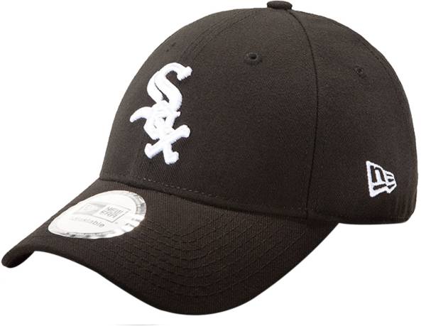 New Era Men's Chicago White Sox 9Forty Pinch Hitter Black Adjustable Hat