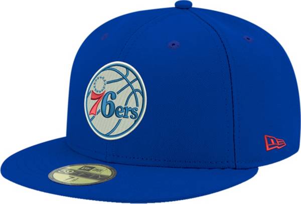 New Era Men's Philadelphia 76ers 59Fifty Royal Fitted Hat product image