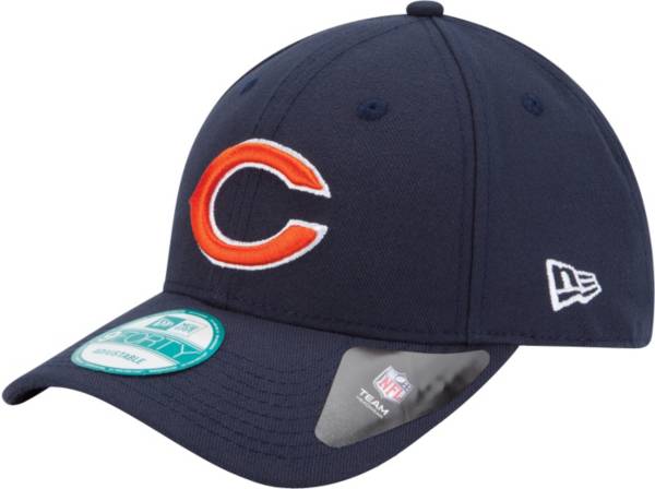 New Era Men's Chicago Bears League 9Forty Adjustable Navy Hat