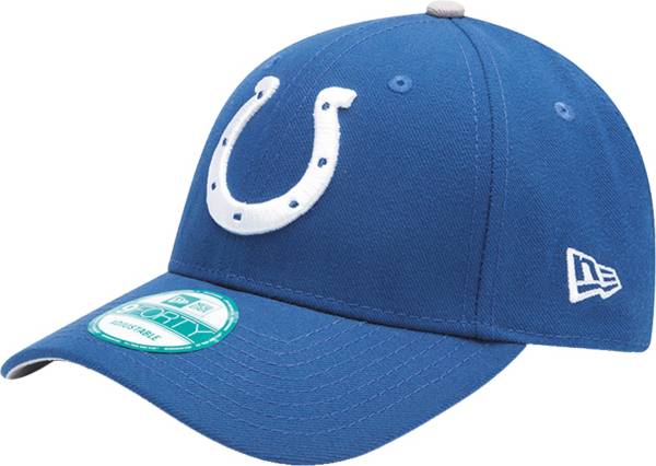 New Era Men's Indianapolis Colts Blue League 9Forty Adjustable Hat