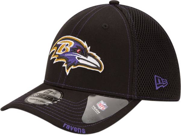 New Era Men's Baltimore Ravens 39Thirty Neoflex Black Stretch Fit Hat product image