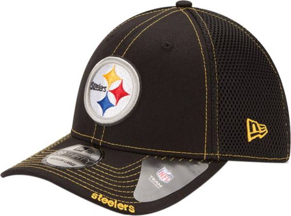 New Era Men's Pittsburgh Steelers 39Thirty Neo Flex Black Hat product image
